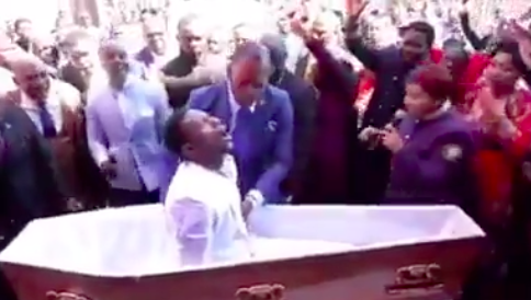 Pastor resurrects 'dead' man