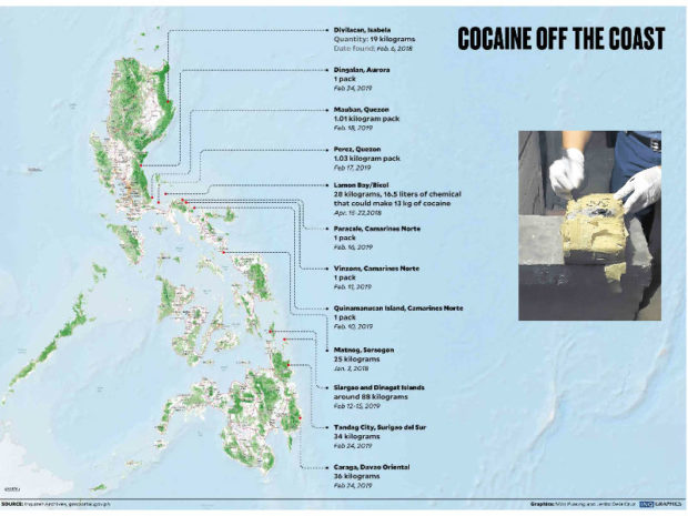 Duterte: Drugs found at sea sign of Colombia cartel in PH