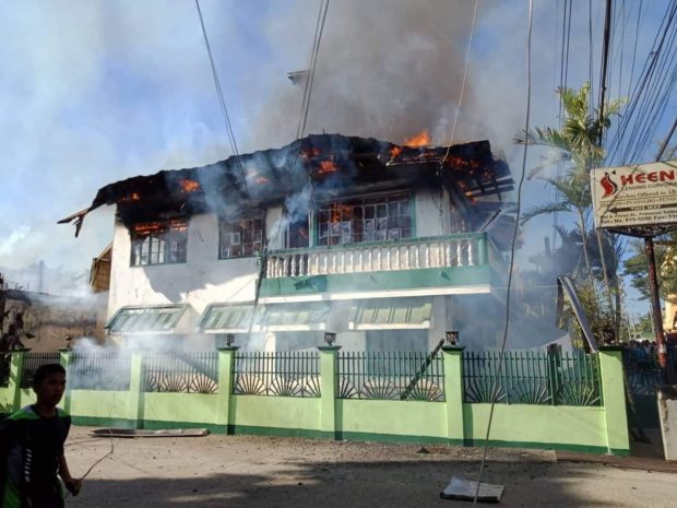 Fire hits Talibon, Bohol anew