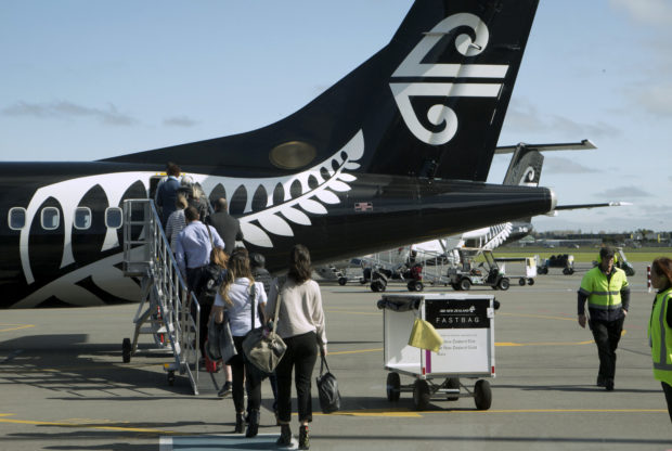Registration mistake turned back New Zealand flight to China