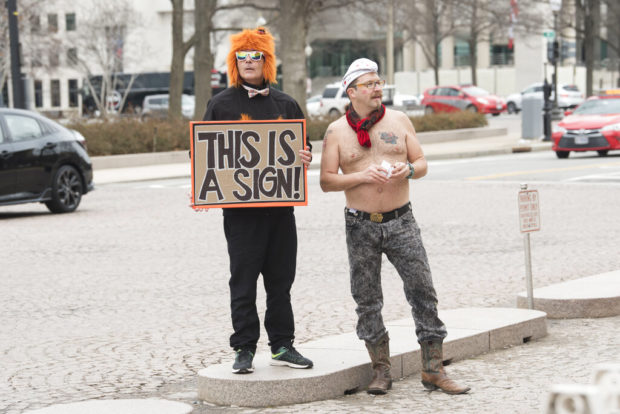DC's many prankster activists turn anger into street theater