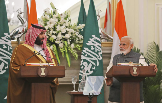 Saudi crown prince backs India's fight against terrorism
