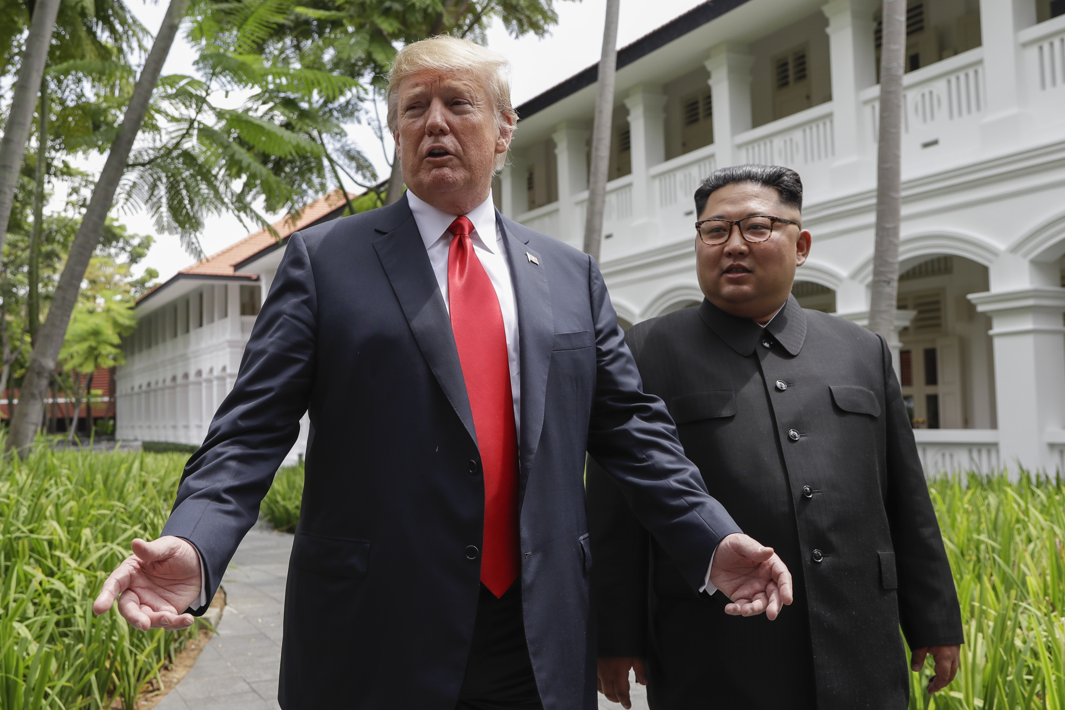 Trump says ending South Korea war games not concession to Kim
