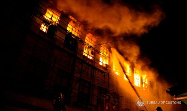 BOC to probe cause of fire in its Port Area building