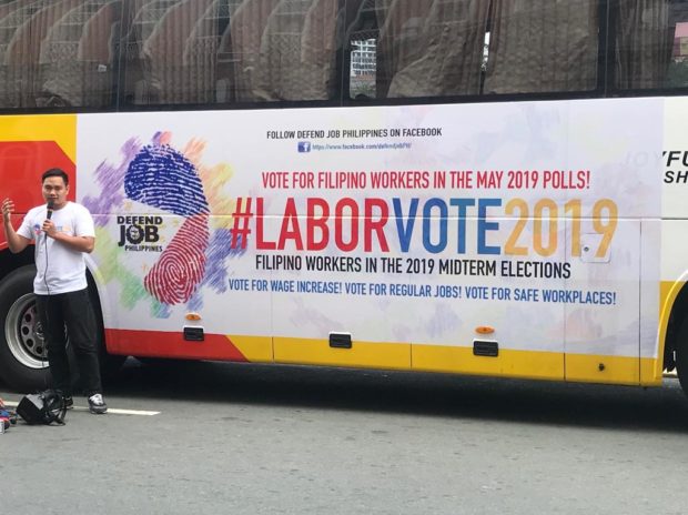 #LaborVote2019 campaign launched to push labor issues in May polls