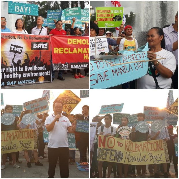 LOOK: Colmenares, progressive groups launch Manila Bay Watch