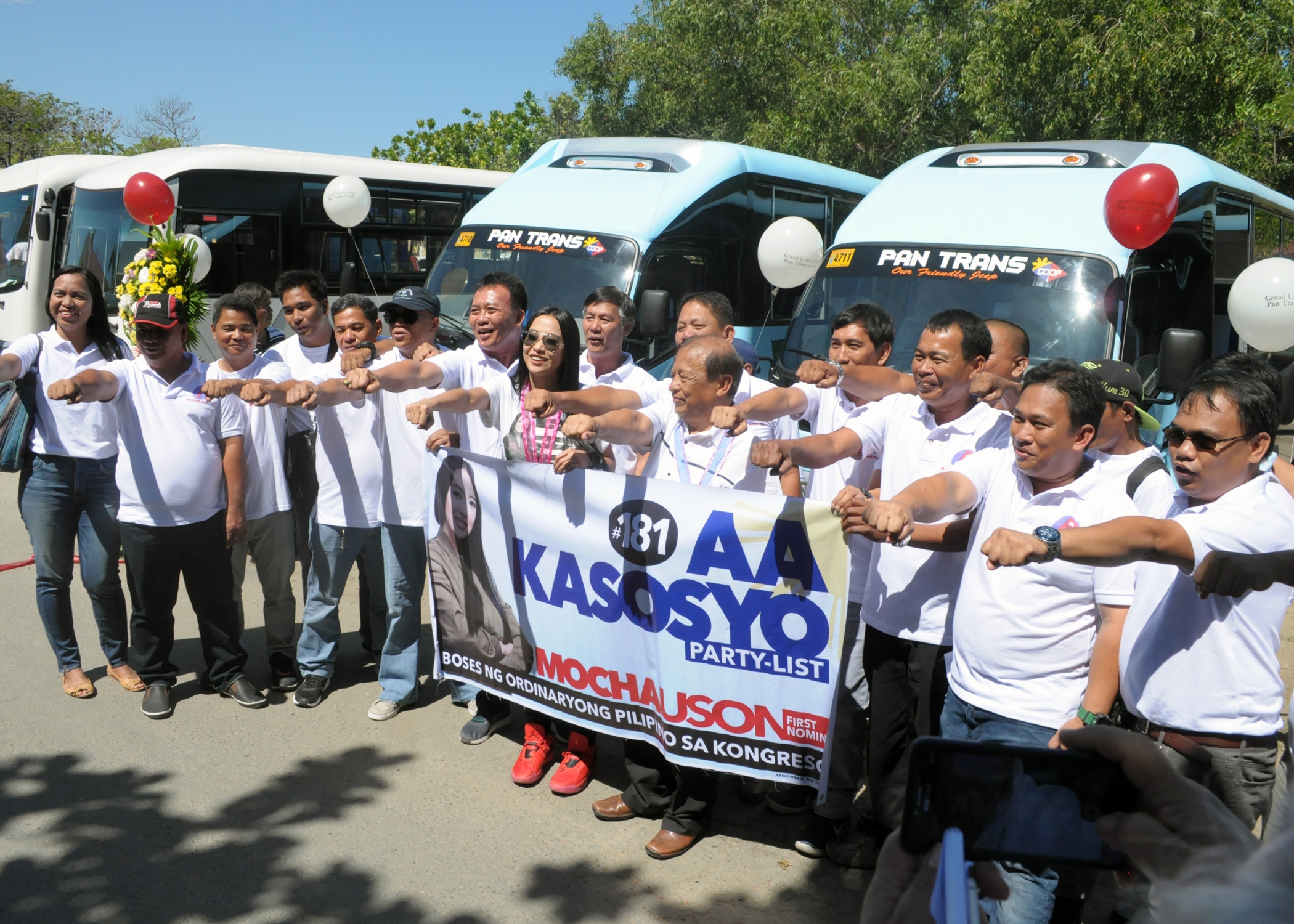 Mocha Uson launches party-list bid in Pangasinan