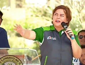 Sara Duterte-Carpio. Noy Morcoso/INQUIRER.net