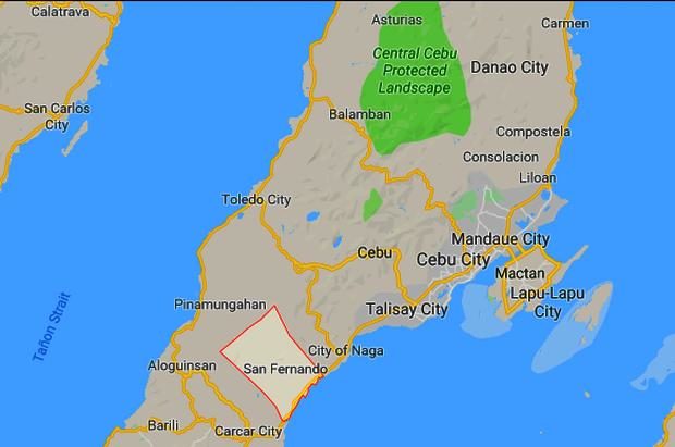 San Fernando town in Cebu - Google Maps