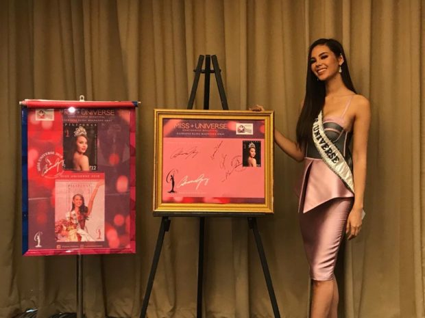 PHLPost issues special stamps honoring Catriona Gray