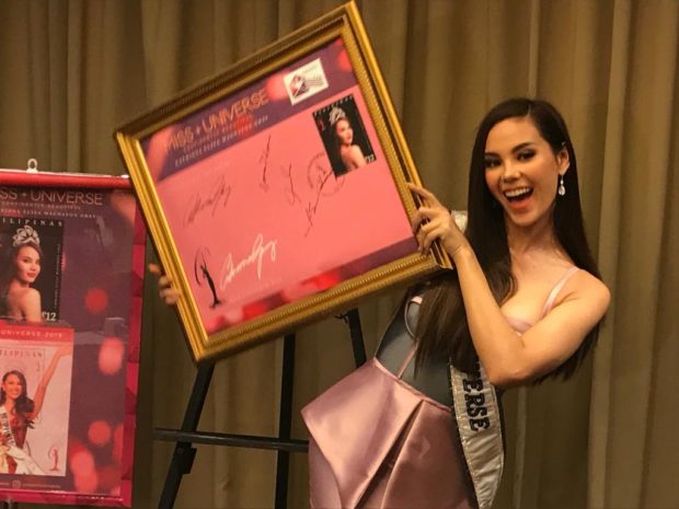 PHLPost issues stamps honoring Catriona Gray