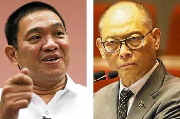 Andaya shelves bid to probe Diokno over budget insertions