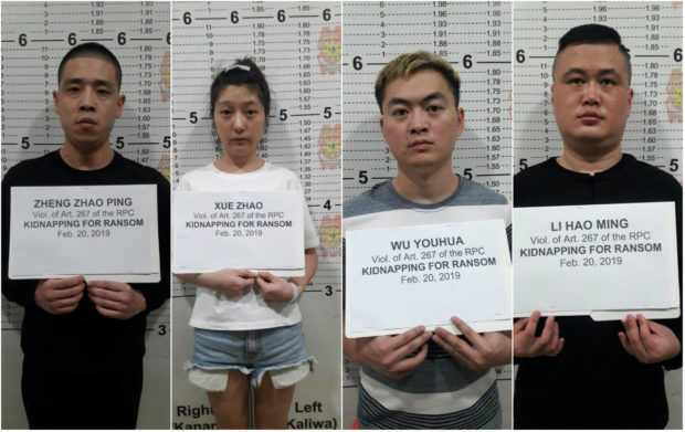 Authorities Rescue Australian; 4 Chinese Kidnappers Nabbed | Inquirer News