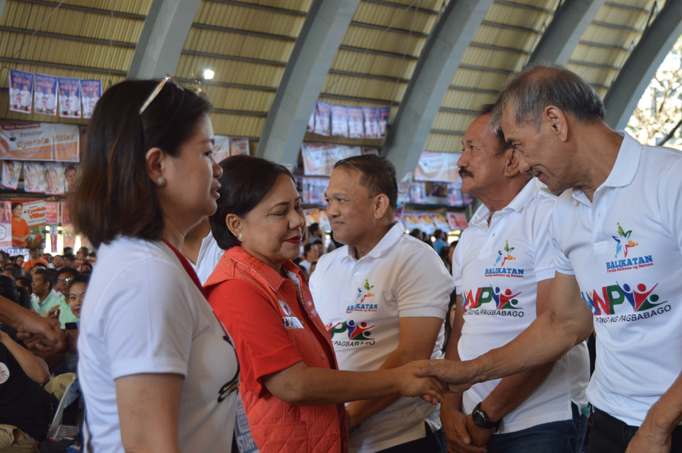 Hugpong campaign caravan draws 10,000 people in Bataan