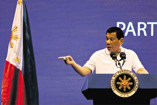 Duterte makes pitch for mix of characters at Senate