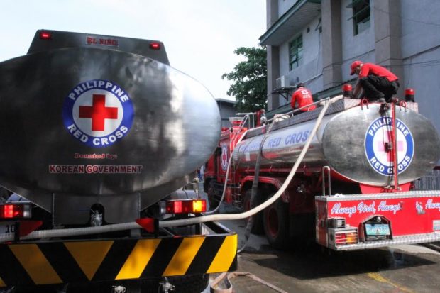 PRC dispatches tankers to supply water in affected hospitals 