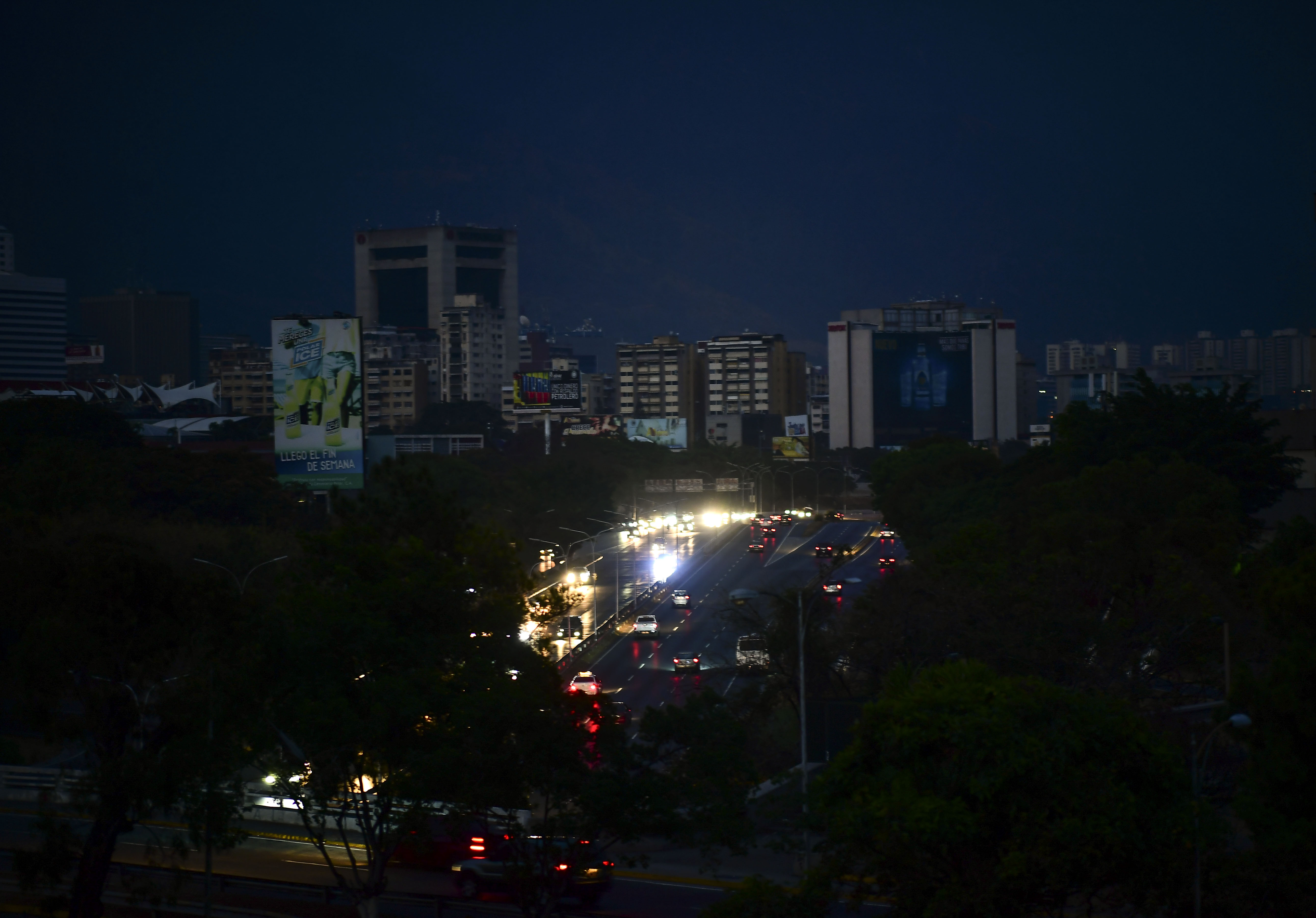 Venezuela struggles with blackout as government claims sabotage