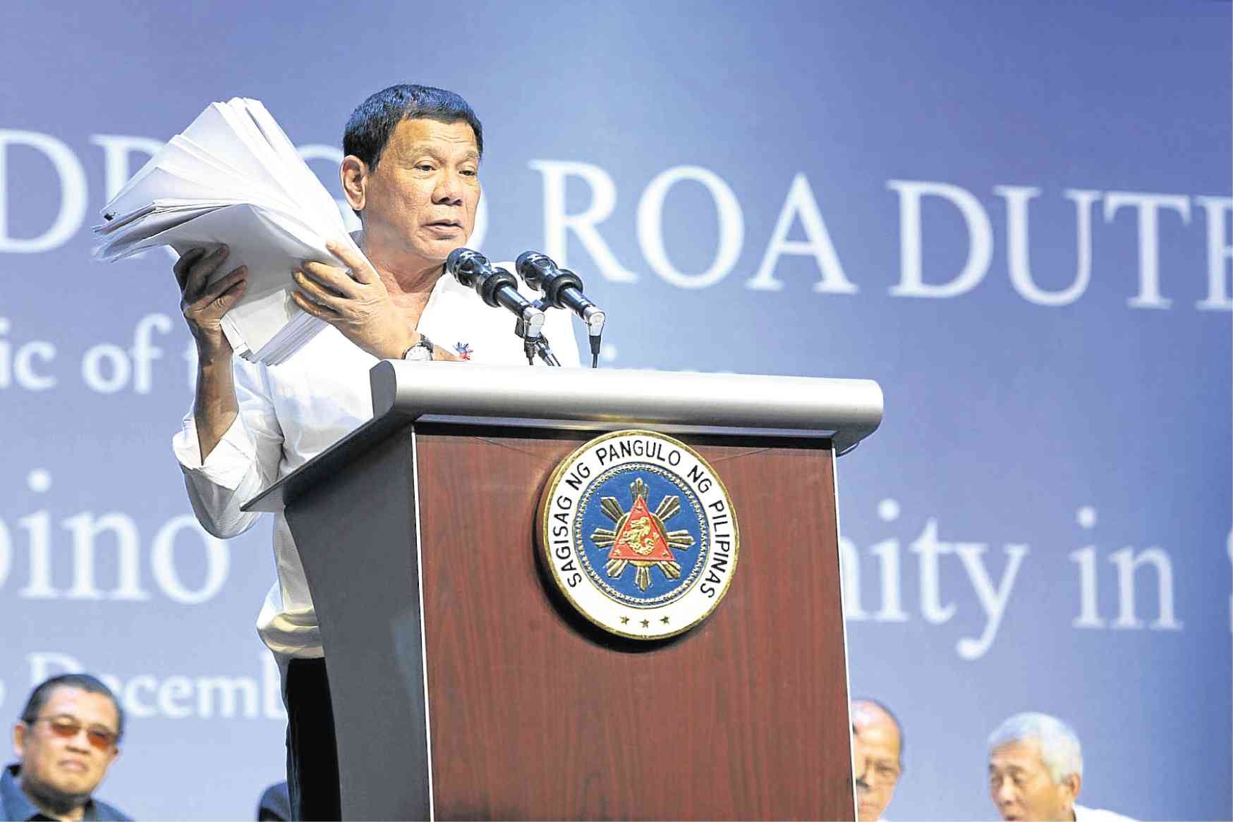 Palace use of foreign wiretaps for narcolist hit