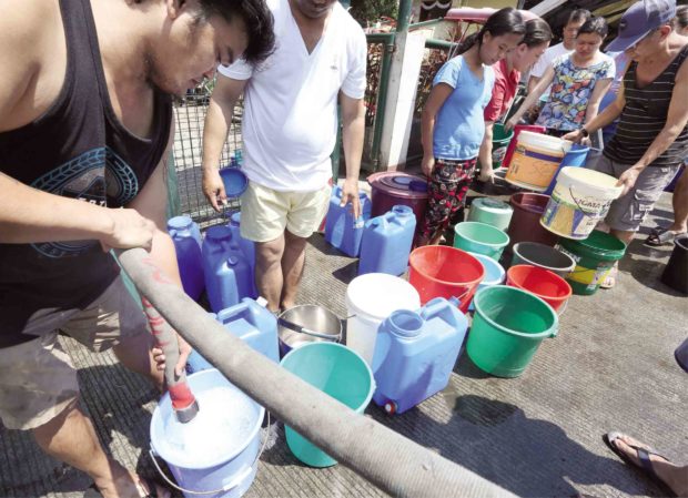 Dry taps spark outcry water