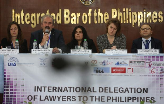 Int’l probers blast Duterte over attacks on PH lawyers