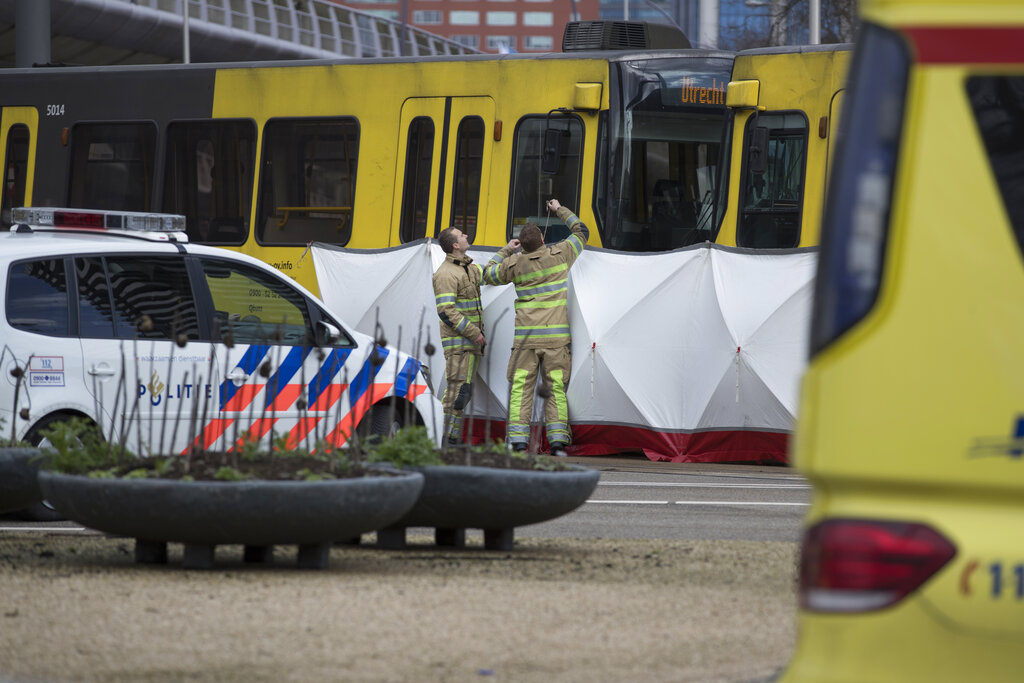 Manhunt launched after shooting on Dutch tram wounds many