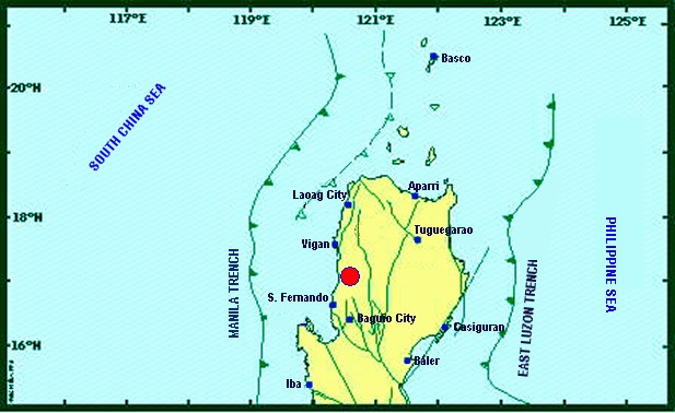 4.7 - magnitude quake shakes Ilocos Sur