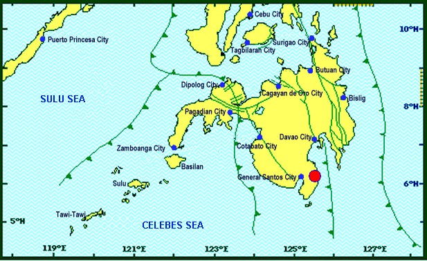 5.5-magnitude quake strikes Davao Occidental