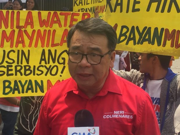 Senatorial candidate Neri Colmenares renewed his call to the government on Thursday to scrap the value-added tax (VAT) in oil and electricity.