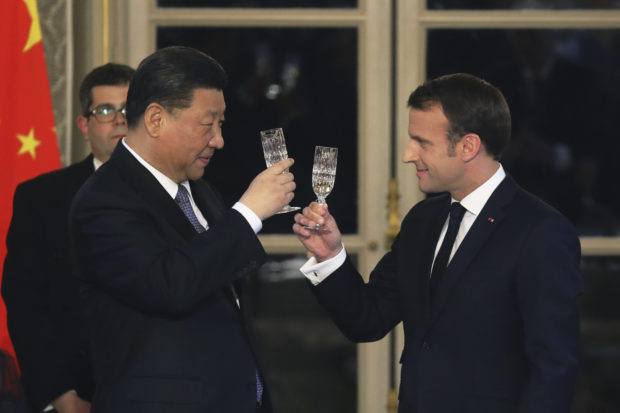 China's president meets European leaders on deal-filled trip