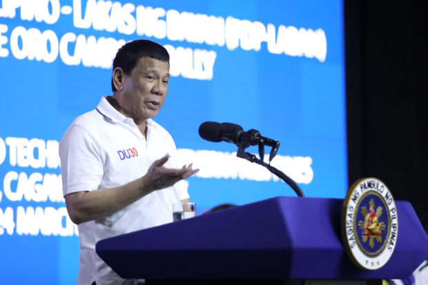 Duterte says he can't eliminate ISIS problem within his term