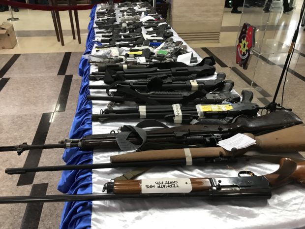 Calabarzon police seize 80 guns in focused operations for elections