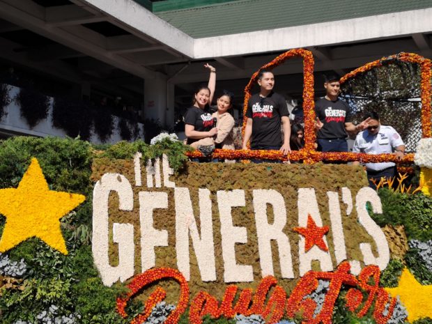 Float of ABS-CBN's General's Daughter