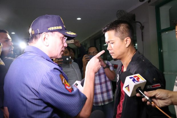 Eleazar denies slapping, pulling hair of cop arrested for extortion