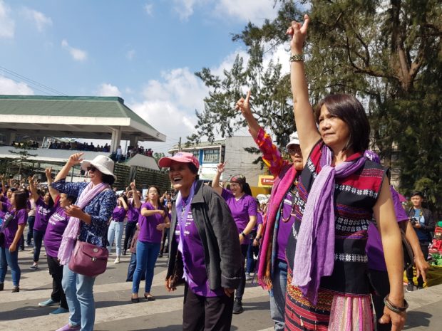 Baguio folk join  Int'l Women’s Day activities, draft women's agenda