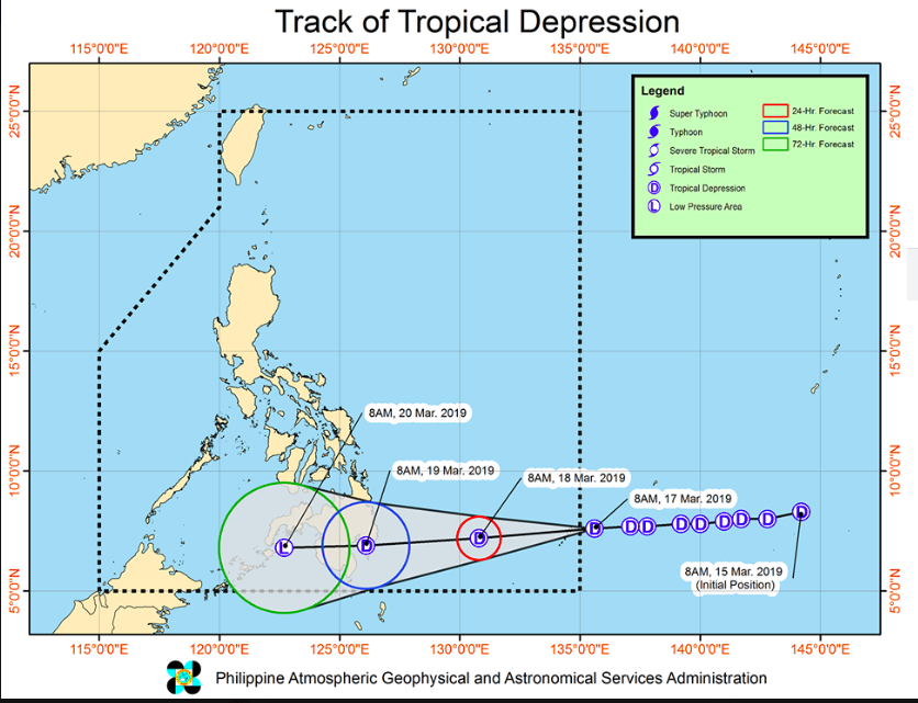 Storm poised to enter the PAR Sunday afternoon — Pagasa