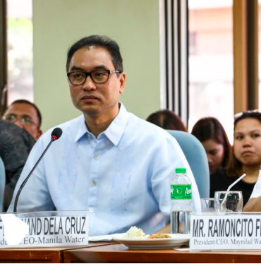 Manila Water president resigns; effectivity set Aug. 31