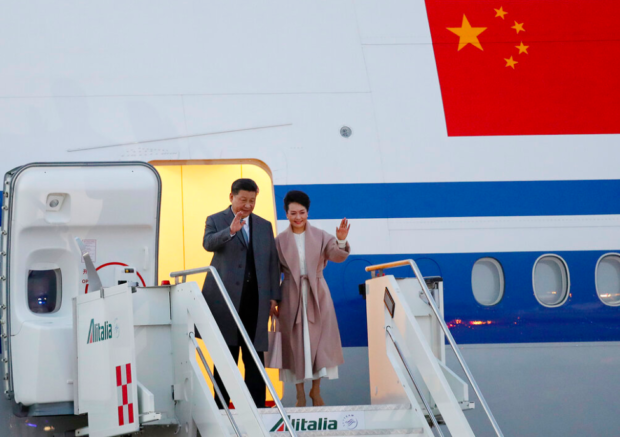 China's leader visits Italy with eye on infrastructure deal