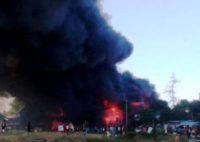 Fire hits Mandurriao, Iloilo City