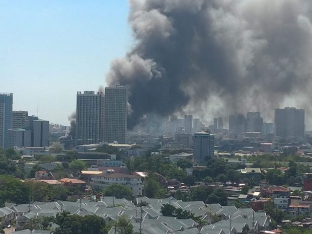 fire in barangay damayamg lagi, quezon city march 20, 2019