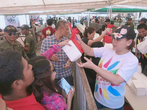 Sara Duterte-Carpio photo, for story: March 1 a special non-working holiday in Davao City