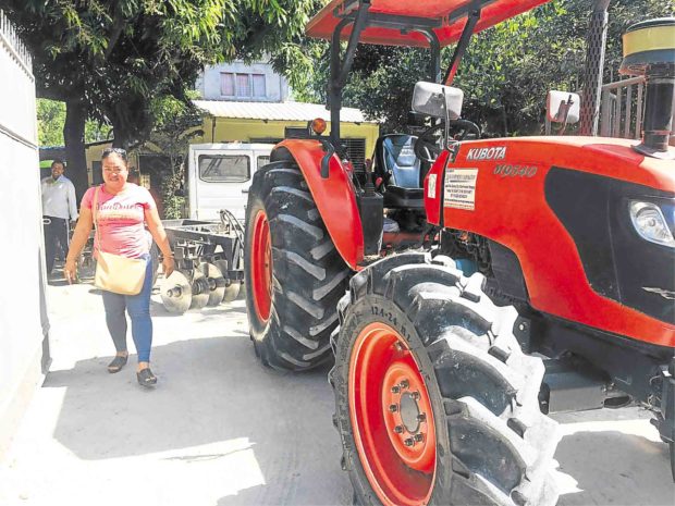 Control of tractor gives mayor more power