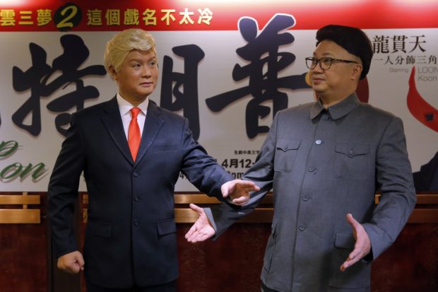 In Hong Kong opera, Trump finds twin