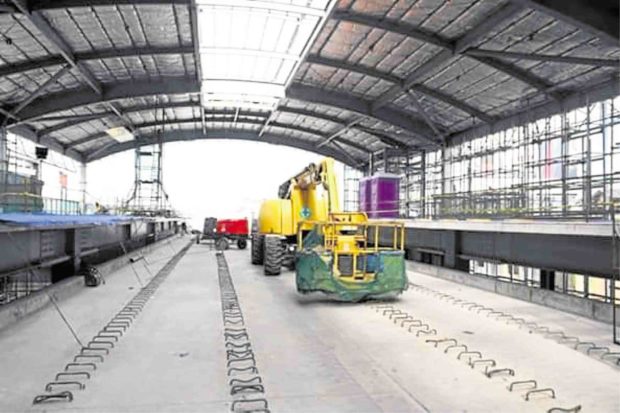 LRT 2 extension project enters last phase