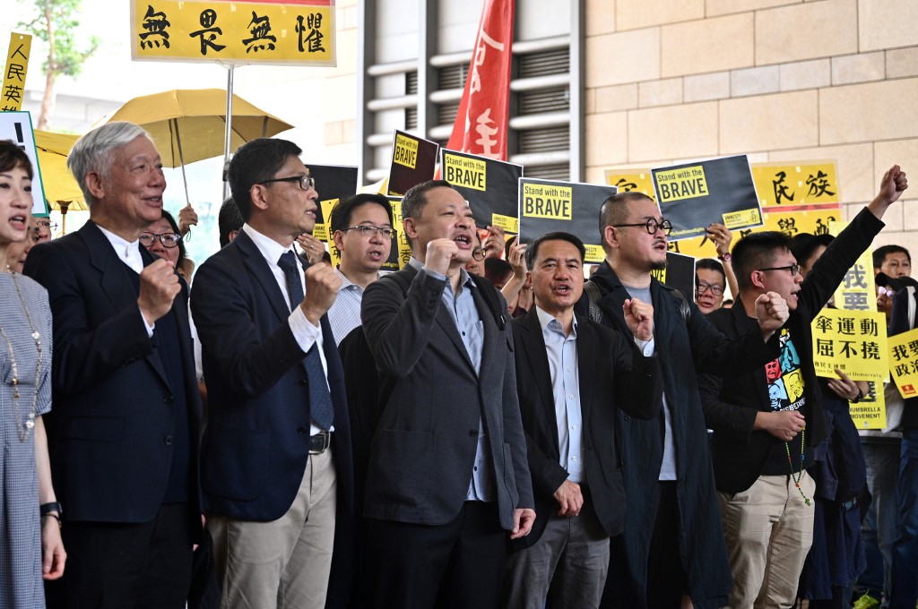 Hong Kong democracy leaders convicted in Umbrella Movement trial