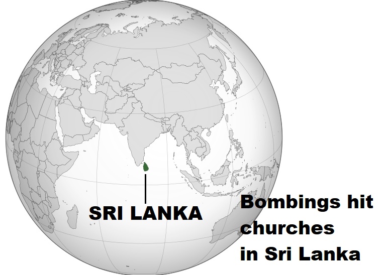 Blasts hit Sri Lanka churches, 42 reported killed