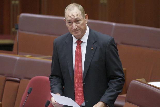 Fraser Anning in Australian Parliament House