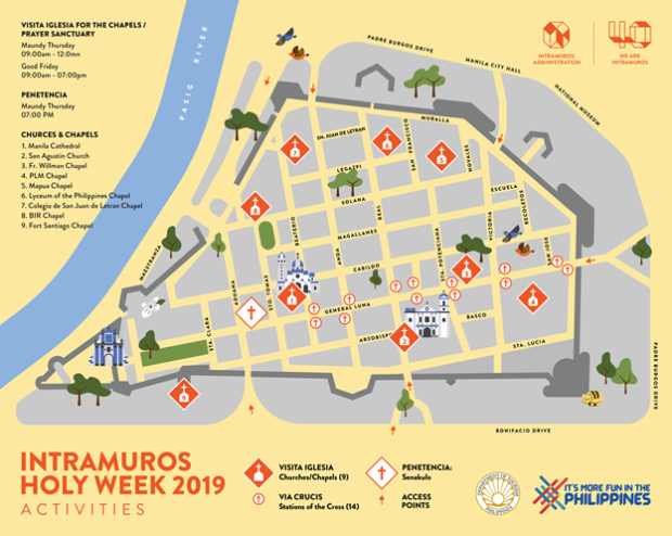 DOT: Holy Week in Intramuros to boost cultural tourism