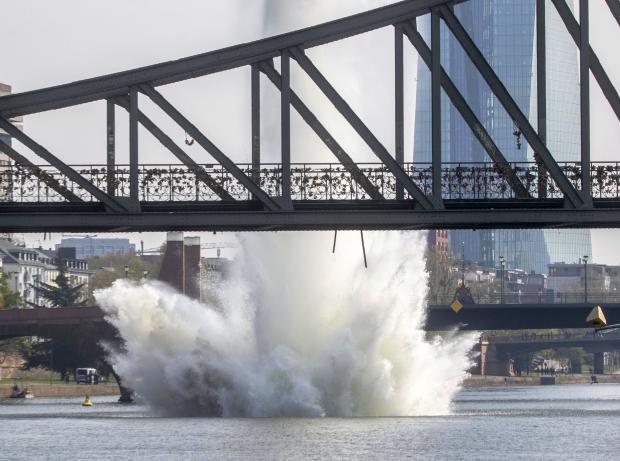 WWII bomb defused in Frankfurt