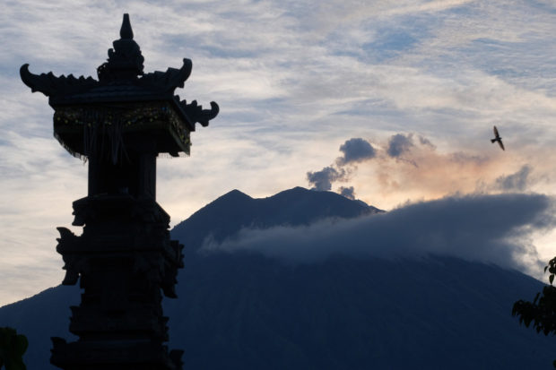 Bali hit by volcanic ash after Mount Agung erupts