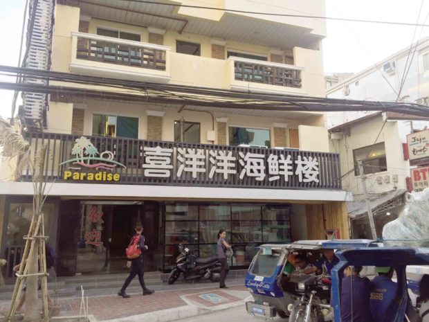 Dole checking Chinese shops on Boracay